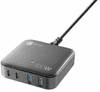 CellularLine Multipower Magnus punjač, ​​100 W, 4xPD, 2xUSB, 2x USB-C (ACHUSBGAN4PD100WK)