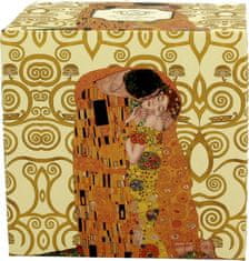 Duo Šalica Klimt Poljubac, 360 ml, porculan, u elegantnom poklon pakiranju, 3441