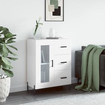 Vidaxl Ormarić, bijeli, 69,5 x 34 x 90 cm, materijal na bazi drva