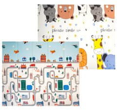 Aga4Kids Dječja sklopiva pjenasta podloga 200x180 cm MR132