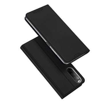 Dux Ducis Skin Pro preklopna maska za Sony Xperia 10 V, crno