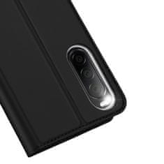 Dux Ducis Skin Pro preklopna maska za Sony Xperia 10 V, crno
