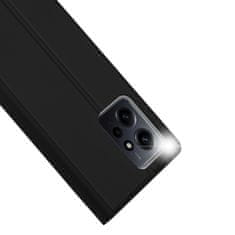 Dux Ducis Skin Pro preklopna maska za Xiaomi Redmi Note 12, crno