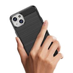 MG Carbon maska za iPhone 15, crno