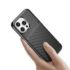 MG Thunder maska za iPhone 15 Pro, crno