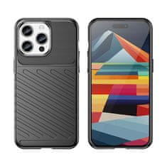 MG Thunder maska za iPhone 15 Pro, crno