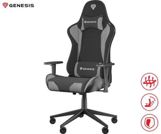 Genesis NITRO 440 G2 gaming/uredska stolica, ergonomska, crno-siva