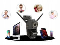 Blow H-332 IP kamera, 2 objektiva, WiFi, Full HD 2+2MP, IR