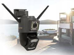 Blow H-332 IP kamera, 2 objektiva, WiFi, Full HD 2+2MP, IR