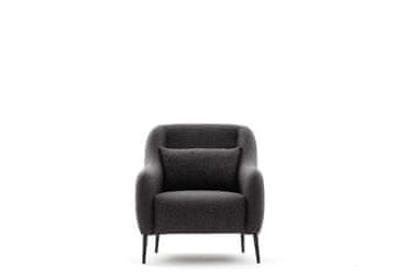 Atelier Del Sofa Sofa, Antracit, Venus 1-Seat - Anthracite