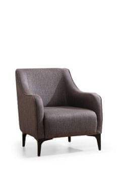 Atelier Del Sofa Fotelja, Tamno siva, Belissimo - Dark Grey