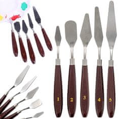 hurtnet Set od 5 lopatica do 230 mm slikarske lopatice