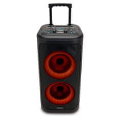 AIWA KBTUS-450 zvučnik s kotačićima, Bluetooth 5.0, RGB osvjetljenje, crna