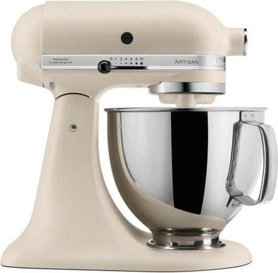 KitchenAid Artisan samostojeći mikser, 4,8 L, mat bež (5KSM125EFL)
