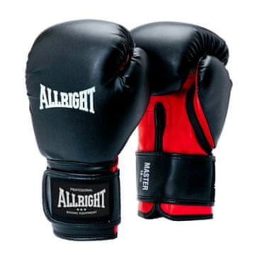 ALLRIGHT MASTER BOKSERSKE RUKAVICE 10oz PU crno/crvene 1092E