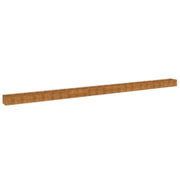 Vidaxl Povišena vrtna gredica 960 x 50 x 36 cm od čelika COR-TEN