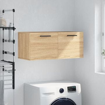 Vidaxl Zidni ormarić Sonoma hrast 80x36,5x35 cm