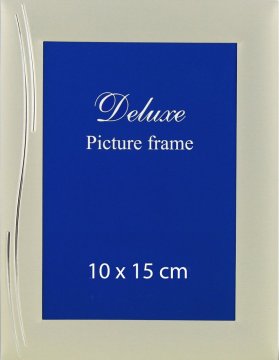 Tradag 251 DE LUXE WAVES okvir metalni 10x15 srebrni