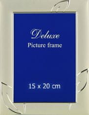 Tradag 256 DE LUXE LEAVES okvir metalni 15x20 srebrni