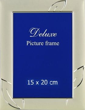 Tradag 256 DE LUXE LEAVES okvir metalni 15x20 srebrni
