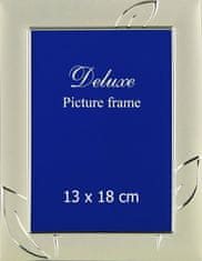 Tradag 256 DE LUXE LEAVES okvir metalni 13x18 srebrni