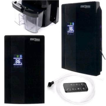 Kraft&Dele 120W odvlaživač zraka i apsorber vlage 2L LCD UV TiO2 crni