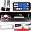 Dexxer 1DIN 12V LCD auto radio USB Bluetooth AUX + daljinski