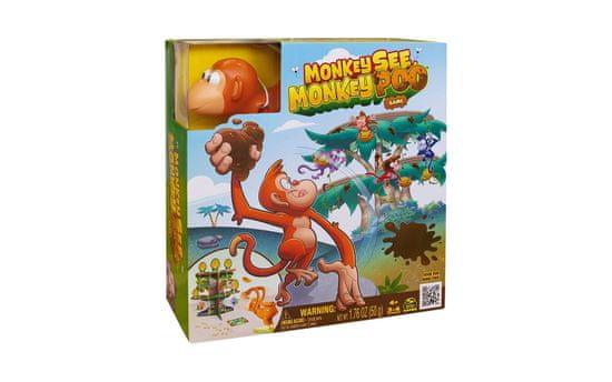 Spin Master Monkey See Monkey Poo društvena igra (50182)