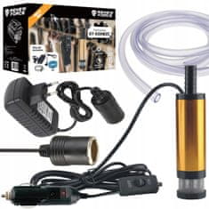 Dexxer 12-220V potopna pumpa pumpa 51mm za tekućine i dizel 60W + crijevo