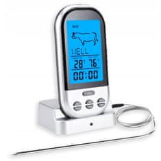Ruhhy PRO LCD kuhinjski termometar sa sondom 100cm do 250°C za meso