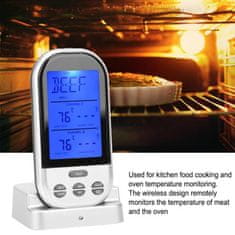 Ruhhy PRO LCD kuhinjski termometar sa sondom 100cm do 250°C za meso