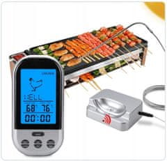 Ruhhy PRO LCD kuhinjski termometar sa sondom 100cm do 250°C za meso