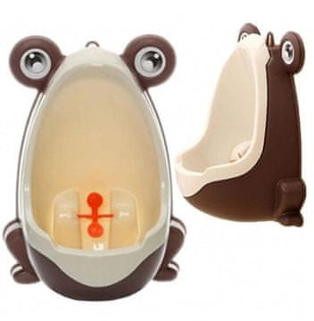hurtnet Dječji pisoar kahlica smeđa žaba za učenje