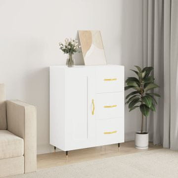 Vidaxl Ormarić, bijeli, 69,5 x 34 x 90 cm, materijal na bazi drva
