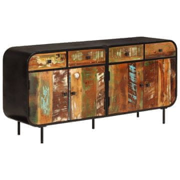 Vidaxl Komoda 140x35x70 cm Masivno reciklirano drvo i metal