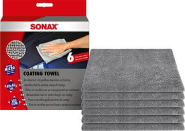 Sonax krpe od mikrovlakana za čišćenje premaza, 6 kom