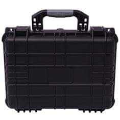Vidaxl Zaštitni Kovčeg Crni 40,6x33x17,4 cm