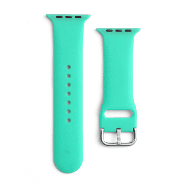 HURTEL Silikonski remen za Apple Watch Ultra 2-9/SE 42/44/45/49mm silikonski remen APS mint