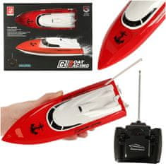 Ikonka Aga RC Mini brod 4CH CP802 crvena