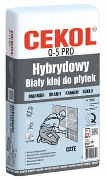 CEKOL Q5 pro hibridno ljepilo za pločice bijelo 5 kg