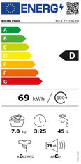 Whirlpool TDLR 7231BS EU perilica rublja, 7 kg
