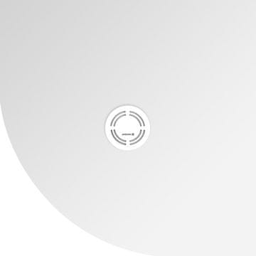 POLYSAN FLEXIA Tuš Kada Od Lijevanog Mramora 80x80cm Kvadranta s Mogućnošću Prilagodbe Veličine