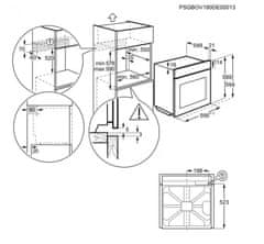 Electrolux EOC8P39WZ SteamCrisp ugradbena pećnica