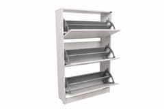 Woody Fashion Ormarić za cipele, Bijela boja, SHC-530-BB-1