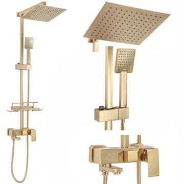 REA JACK TUŠ SET, BRUŠIRANO ZLATO, SKU -P7050