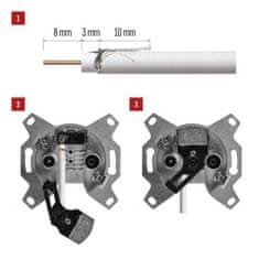 EMOS Pretplatnička utičnica J0220 EU 3607