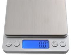 Blue Dolphin Digitalni prijenosni lcd džepna bibra osvijetljena 0,1-3000g