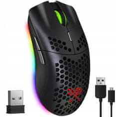 Malatec Bežična baterija Optical Gaming Mouse 2400DPI LED RGB