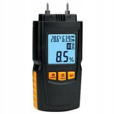 Dexxer Digitalni LCD mjerač vlage u drvu i drugim materijalima osvijetljeni higrometar