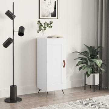 Vidaxl Ormarić, bijeli, 34,5 x 34 x 90 cm, materijal na bazi drva